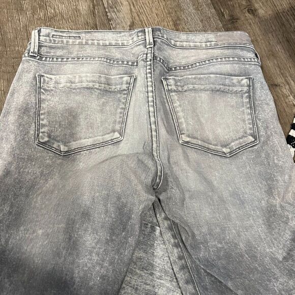 Agolde Colette Crop grey wash 28 - Picture 10 of 10